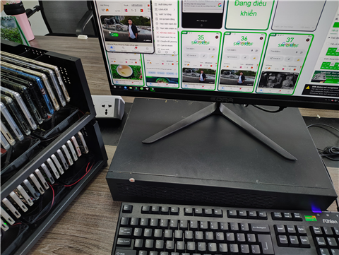 Ảnh Lắp Đặt Box Phone Farm Tại Vinhomes Smart City – Tây Mỗ, Hà Nội